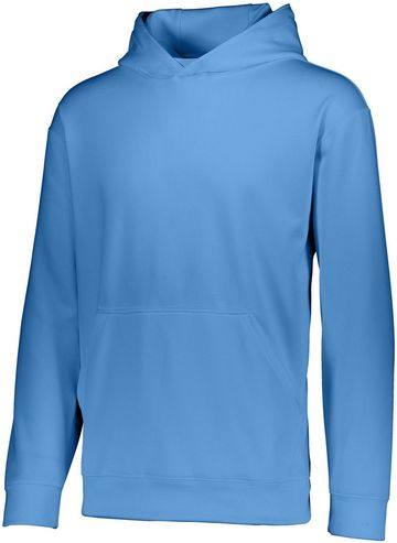 Augusta Youth 100% Polyester Performance Wicking Fleece Hooded Sweatshirt